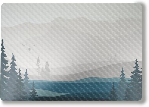 Laptop Skin Compatible with Alienware M18 R2 (2024) - Winter Rock - Premium 3M Vinyl Protective Wrap Decal Cover - Easy to Apply | Crafted in The USA by MightySkins in Kuwait