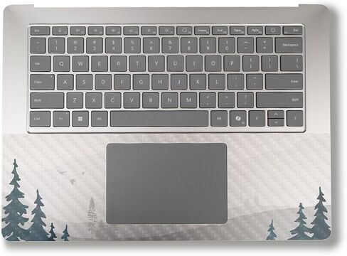 Laptop Skin Compatible with Alienware M18 R2 (2024) - Winter Rock - Premium 3M Vinyl Protective Wrap Decal Cover - Easy to Apply | Crafted in The USA by MightySkins in Kuwait