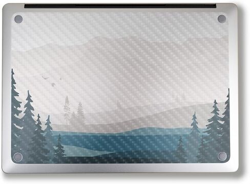 Laptop Skin Compatible with Alienware M18 R2 (2024) - Winter Rock - Premium 3M Vinyl Protective Wrap Decal Cover - Easy to Apply | Crafted in The USA by MightySkins in Kuwait