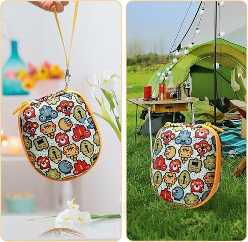 Xanad Blue Case for Kids Headphone - Elecder i37 / noot K11 / iClever HS14 سلكية سلكية قابلة للطي (لا يتم تضمين سماعة الرأس) in Kuwait