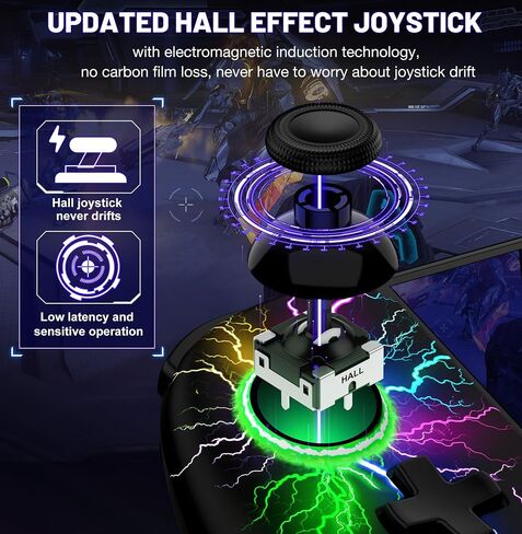 وحدات التحكم في مفتاح Gammefy ، Hall Effect Switch joypad للمحول/التبديل OLED in Kuwait