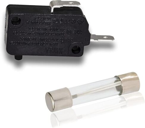 5 Pack 5304509451 Line Fuse, Clear for Kenmore Frigidaire Microwave Replaces 1810711, EA3486694,PS3486694,AH3486694, AP4980426 in Saudi Arabia