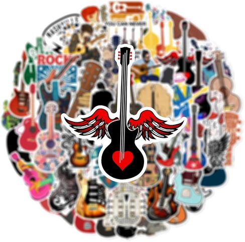 50Pcs Gaming Stickers for Boys, Water Bottle Stickers for Kids, Waterproof Vinyl Video Game Stickers for Laptop Skateboard Guitar Luggage in Kuwait