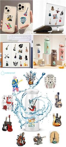 50Pcs Gaming Stickers for Boys, Water Bottle Stickers for Kids, Waterproof Vinyl Video Game Stickers for Laptop Skateboard Guitar Luggage in Kuwait