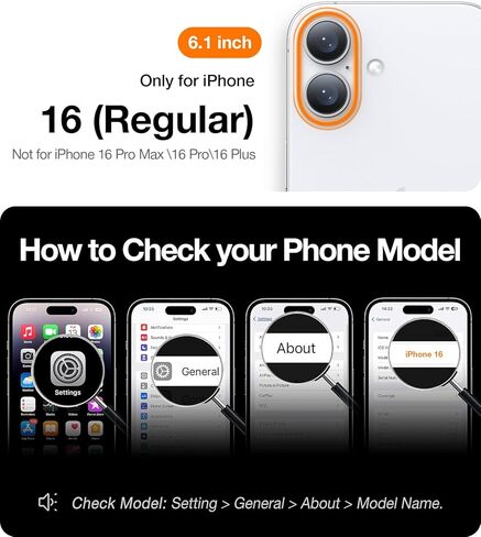 TORRAS Shock-Absorbent Fit for iPhone 15 Pro Max Case with Air-Filled Bumper, Mil-Grade Drop Protection, Compatible with MagSafe, Built-in Stand & Ring Holder, Ostand Titanium Gray in Kuwait