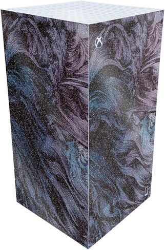 Carbon Fiber Gaming Skin Compatible with Microsoft Xbox Series X Digital Edition - Vibrant Dragonfly - Premium 3M Vinyl Protective Wrap Decal Cover - Easy to Apply | Crafted in The USA by MightySkins in Saudi Arabia