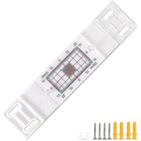 Crack Gauge Monitor with Updated Two Fixed Adapter | Wall Deformation and Crack Measure and Record Instrument (Pack of 1)