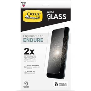 OtterBox ALPHA GLASS Screen Protector for Galaxy S21FE 5G (Only) - CLEAR