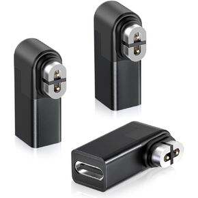 RUXELY USB C Magnetic Adapter for Shokz Headphone 3Pack,Replacement for Shokz Charging Cable,Shokz Charger Conventer for AfterShokz Aeropex AS800,Shokz Openrun S803,Openrun Pro Mini S810,OpenComm 2 UC