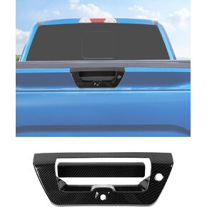 غطاء مقبض الباب الخلفي إطار ديكور لسيارة Ford F150 F-150 2015-2020، إكسسوارات خارجية للسيارة، أسود in Saudi Arabia
