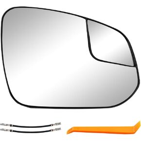 Heated Tow Lower Convex Mirror, Compatible with 2014-2017 Chevy Chevrolet Silverado GMC Sierra 1500 2500 3500 HD, Replace 23444113 Right Passenger Side Power Heating Towing Lower Convex Mirror Glass