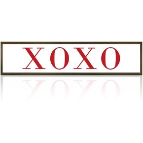 Valentine's Day Decorations, XOXO Valentines Sign, St. Valentine Flower Market Farm Signs, Pink Valentine's Day Wood Decor, Valentine's Day Wood Plaque Sign, Farmhouse Decor, Gift for Valentine's Day