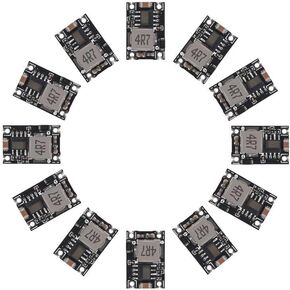 6PCS 5V Regulator Mini Reducer DC 5-30V 12V 24V Buck to 5V Buck Converter Board 1.8A Output Mini360 Small Size Aircraft Model MP1584EN DC-DC Buck Converter Adjustable Power Module in Kuwait