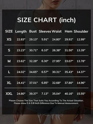 ATHMILE Women's Scoop Neck Long Sleeve Ribbed Slim Fitted Casual Basic Crop Top B-White in Saudi Arabia