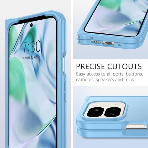 BENTOBEN for Google Pixel 9 Pro Fold Case, Translucent Matte Reveal Logo Slim Thin Shockproof Anti-Yellow Lightweight Women Men Boys Girls Protective Phone Cover Cases for Pixel 9 Pro Fold 8.0", Black in Kuwait