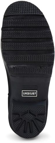 Jileon Womens Ankle Height Waterproof Rubber Rain Boots - Designed For Wide Feet & Wide Calves - Easy to Slip on and Off in Saudi Arabia