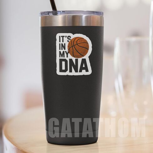 (3Pcs) Love Basketball Sticker Basketball Heart Sticker Basketball Accessories Basketball Lover Basketball Decals, Waterproof Vinyl Decal for Book Laptop Phone Tumbler Water Bottle, 3" x 1.4" in Kuwait