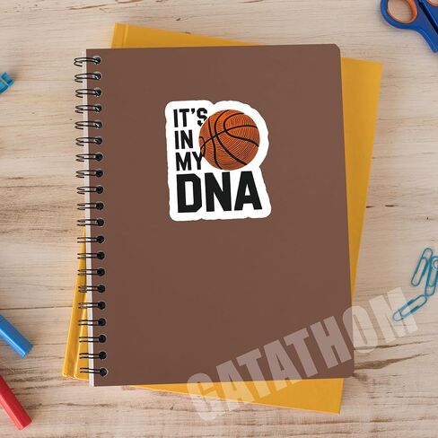 (3Pcs) Love Basketball Sticker Basketball Heart Sticker Basketball Accessories Basketball Lover Basketball Decals, Waterproof Vinyl Decal for Book Laptop Phone Tumbler Water Bottle, 3" x 1.4" in Kuwait