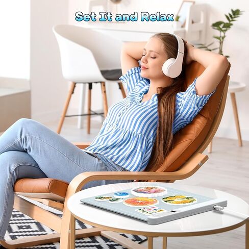 حصيرة تسخين من الراتنج، وسادة تسخين من السيليكون من الجرافين لصب قوالب الراتنج، تسخين موحد وعلاج سريع لمدة ساعتين وآلة تجفيف معالجة الراتنج ذات الإيقاف التلقائي مع مؤقت (باستثناء مواد الراتنج والقوالب) in Kuwait