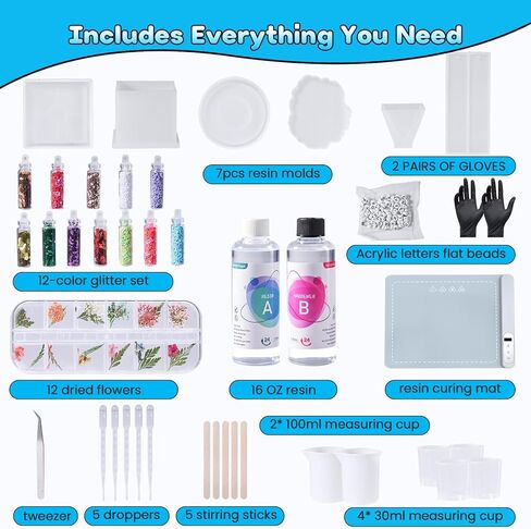 حصيرة تسخين من الراتنج، وسادة تسخين من السيليكون من الجرافين لصب قوالب الراتنج، تسخين موحد وعلاج سريع لمدة ساعتين وآلة تجفيف معالجة الراتنج ذات الإيقاف التلقائي مع مؤقت (باستثناء مواد الراتنج والقوالب) in Kuwait