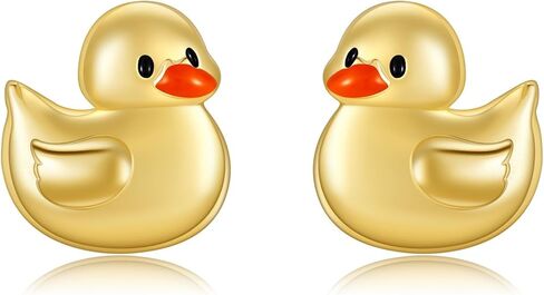 Chicken Earrings S925 Sterling Silver Chicken Turkey Stud Earrings Cute Chicken Jewelry for Women for Chicken Lovers in Kuwait