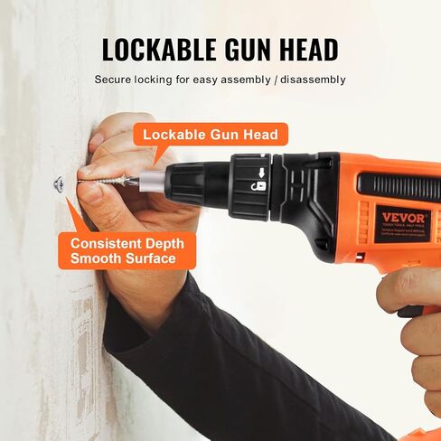 VEVOR Cordless Screwdriver,4V 7Nm Electric Screwdriver Rechargeable Set with 12 Accessory Kit and Charging Cable,Screw Gun with 20+1 Torque Setting & Twistable Handle for Home DIY. in Kuwait