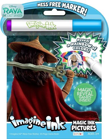 Disney Raya and The Last Dragon 48-Page Coloring and Activity Book with 4 Crayons 50781 in Saudi Arabia