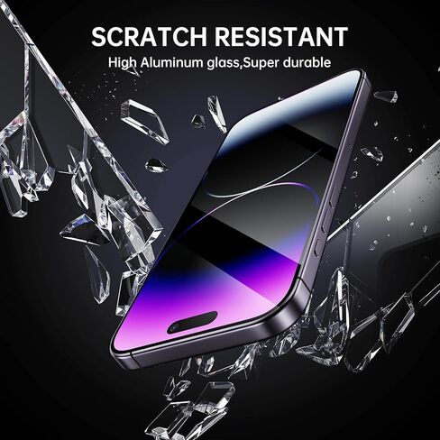 3 عبوة لـ iPhone 16 Pro Max 6.9 بوصة واقي شاشة زجاجي ، مقصورة خالية من الغبار ، وضع توليني ، خالي in Kuwait
