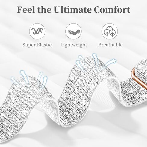 Wipalor Slim Sparkly Stretchy Band Fit Bling Bling Apple Watch Bands for Women 42mm 41mm 40mm 40mm 38mm ، Sport Sport Think Nylon Iwatch Bands for Glitter iPhone Watch Bands Series 10 9 8 7 6 5 4 3 2 1 Se-Black in Kuwait