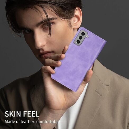 for Samsung Galaxy S21 Plus Wallet Case with [RFID Blocking] Card Slot Stand Strong Magnetic Flip Fold Leather Protective Phone Case for Samsung Galaxy S21 Plus Case Wallet(6.7 inch-Pink) in Kuwait