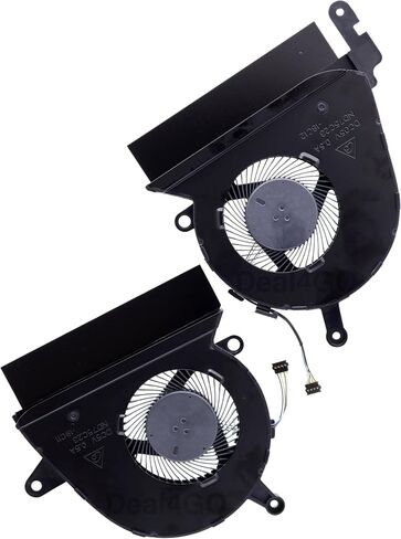 Deal4GO CPU & GPU Graphics Cooling Fan L38106-001 L38107-001 Replacement for HP Spectre X360 15-DF 15T-DF 15-DF1033DX with i7-8565U in Saudi Arabia