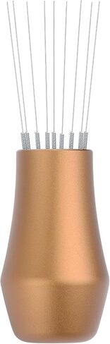 أداة توزيع WDT Normcore مع Stand V3 ، تقنية توزيع WEISS ، 9 Prong Needle Espresso Eritrer ، مقبض خشب الجوز الأمريكي in Kuwait