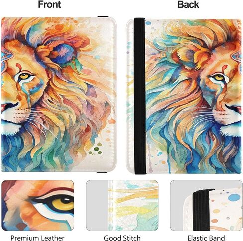 Passport Holder Cover Wallet Vaccine Card Holder Leather Card Case Soccer Or Football Sports Travel Document Organizer in Saudi Arabia