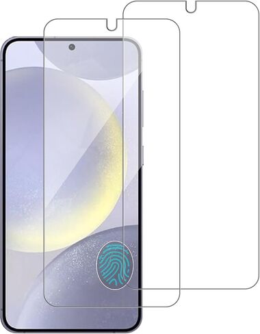 2 Pack for Samsung Galaxy S21 5G / SM-g991u Screen Protector, Tempered-Glass, Micro-curved Edges, Case Friendly, Bubble Free, HD Clear, Easy Installation in Kuwait