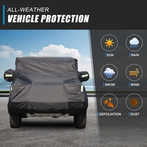 for Ineos Grenadier Exclusive Car Cover All Weather Waterproof, Universal in All Seasons Snowproof Rainproof Premium Car Cover Compatible with Ineos Grenadier 2020-2024 in Kuwait