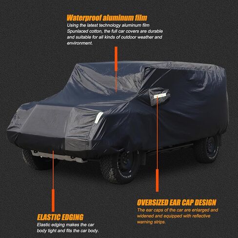for Ineos Grenadier Exclusive Car Cover All Weather Waterproof, Universal in All Seasons Snowproof Rainproof Premium Car Cover Compatible with Ineos Grenadier 2020-2024 in Kuwait