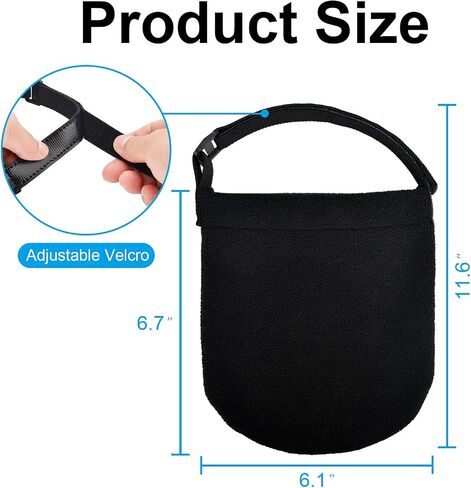 (Upgraded) 2 PCS Protective Cast Socks Toe Covers with Fixed Strap for Foot, Soft Warm Cast Socks Over Cast for Men Women Adults, Adjustable Non-slip Cast Toe Covers Fit for Most Casted Foot in Kuwait