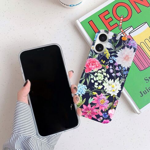 J.west Compatible with iPhone 16 Plus Case,Luxury Sparkle Translucent Clear Vintage Leopard Print Soft Silicone Cover for Girls Women Protective Phone Case for iPhone 16 Plus 6.7 inch Cheetah in Kuwait