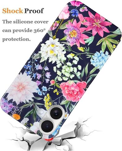 J.west Compatible with iPhone 16 Plus Case,Luxury Sparkle Translucent Clear Vintage Leopard Print Soft Silicone Cover for Girls Women Protective Phone Case for iPhone 16 Plus 6.7 inch Cheetah in Kuwait