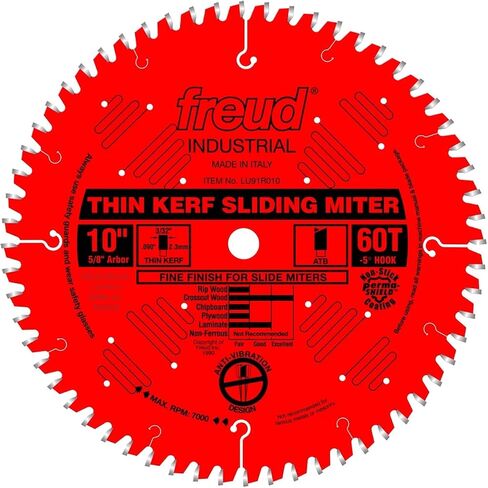 Freud LU91R012: 12" Thin Kerf Sliding Compound Miter Saw Blade in Saudi Arabia