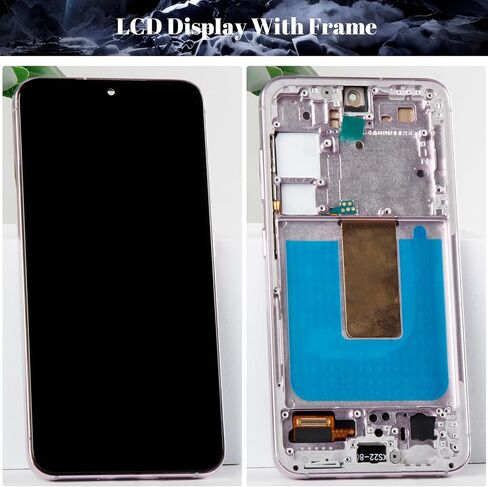 Incell for Samsung S23 5G Screen Replacement for Samsung S23 SM-S911U S911A S911W Display Digitizer Touch Screen Assembly (with Frame) (Black) in Saudi Arabia