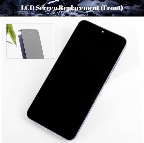 Incell for Samsung S23 5G Screen Replacement for Samsung S23 SM-S911U S911A S911W Display Digitizer Touch Screen Assembly (with Frame) (Black) in Saudi Arabia
