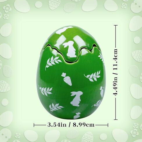 ديكور عيد الفصح - شمعة معطرة بيض عيد الفصح، هدايا عيد الفصح للنساء، شموع اللافندر (8.5 أونصة) in Kuwait