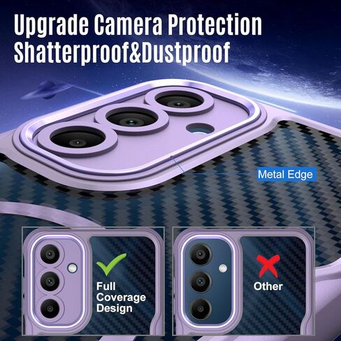 Dahkoiz for Samsung Galaxy A16 5G Phone Case مع واقي شاشة الخصوصية ، متوافق مع Magsafe ، وحماية الكاميرا ، وحماية مسرح 15 قدمًا نحيفًا ومغناطيسيًا خفيفًا ، أسود in Kuwait