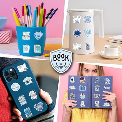 50Pcs Dramione Fanfic Stickers for Kindle, Bookish Sticker Pack for Laptop, Ebook Readers Cute Vinyl Decals Water Bottle Girls Holographic Waterproof Romance (Alchemist) in Kuwait