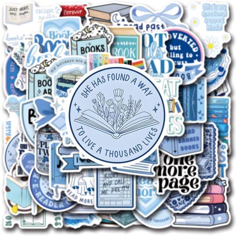 50Pcs Dramione Fanfic Stickers for Kindle, Bookish Sticker Pack for Laptop, Ebook Readers Cute Vinyl Decals Water Bottle Girls Holographic Waterproof Romance (Alchemist) in Kuwait