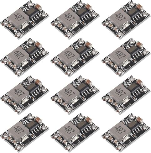 6PCS 5V Regulator Mini Reducer DC 5-30V 12V 24V Buck to 5V Buck Converter Board 1.8A Output Mini360 Small Size Aircraft Model MP1584EN DC-DC Buck Converter Adjustable Power Module in Kuwait