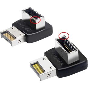 chenyang USB 3.2 Gen 2 USB 3.1 Type-E Front Panel Socket Motherboard Header Extension Cable 50cm