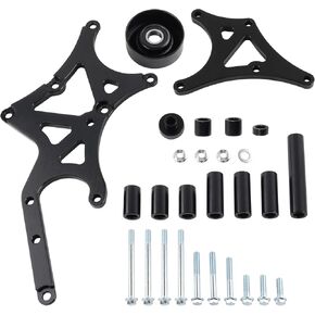 LS Truck SUV Alternator/Power Steering Pump Bracket Driver Side Compatible with 1999-2014 Chevrolet GMC Silverado Sierra Yukon Tahoe Express Suburban 1500 2500 3500