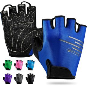 Cycling Gloves Bike Gloves for Men/Women Half Finger Biking Gloves Exercise Workout Gloves Suitable for Outdoor Sports, Gym, Weight Lifting, Rowing and Motorcycle in Saudi Arabia